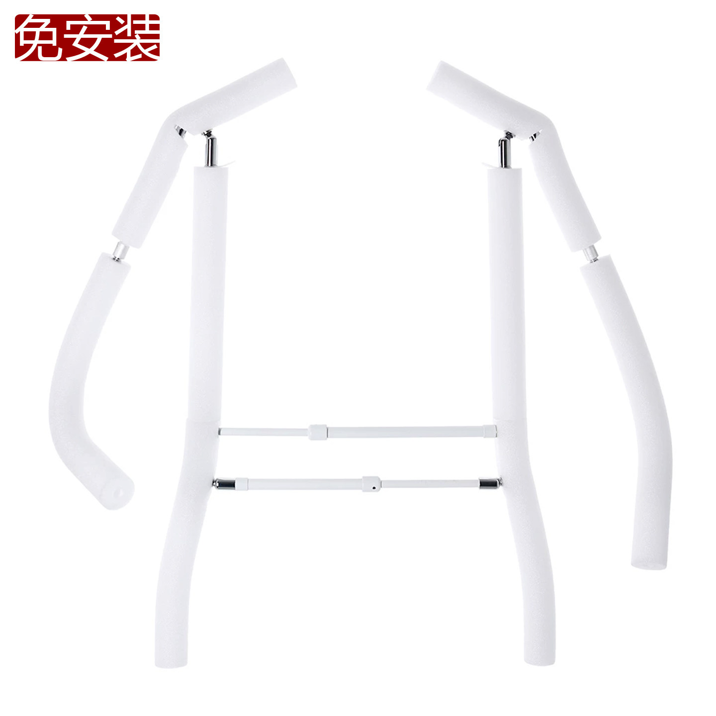服装拍摄百变造型架挂拍定型架三代快接隐形衣架模特支架创意拍摄图片