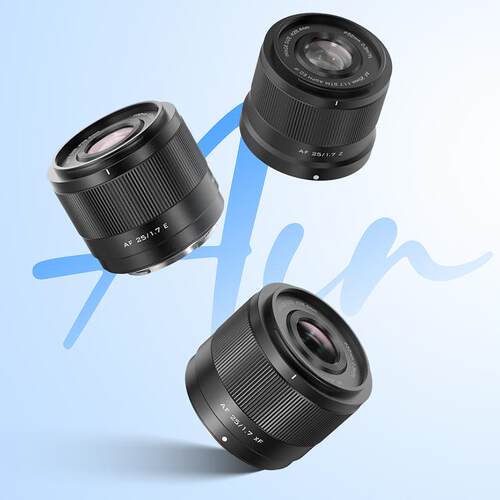 唯卓仕25mm f1.7定焦镜头XF/Z/E卡口微单相机镜头自动对焦