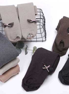 521011女童冬季加厚加绒打底裤韩版中腰新品一体羊绒彩棉踩脚舒适