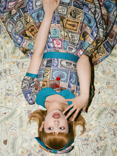 ◆原创定制◆古董标签Lolita复古美式日常通勤百搭短袖连衣裙op