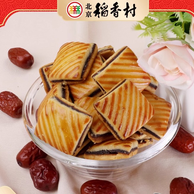 北京稻香村糕点枣泥块