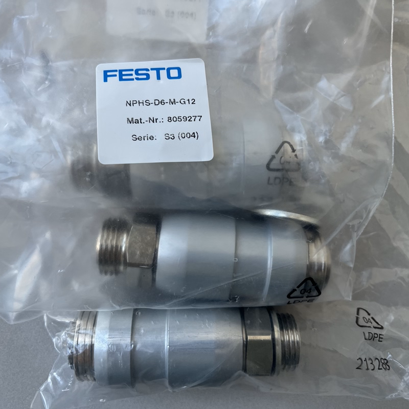 FESTO接头NPHS-D6-M-G12