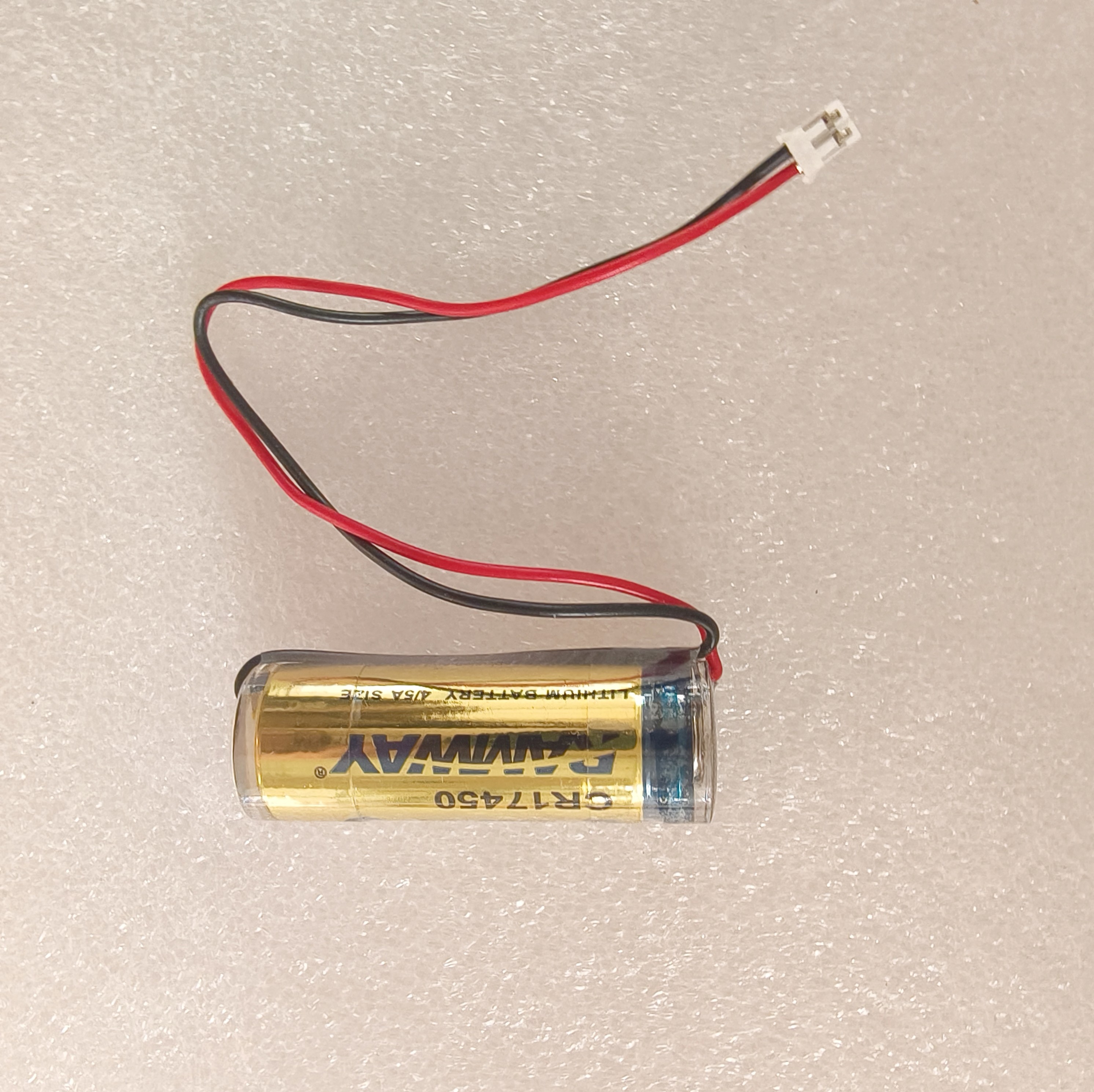 睿奕CR17450锂电池3.0伏智能水表家用流量计表天燃气表电池 - 实物图