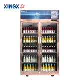 XINGX/星星 Охлаждаемый вместительный и большой стенд для коммерческого использования, стеклянный термометр