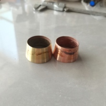 碗子小口箍箍唢呐碗子箍箍黄铜箍紫铜箍唢呐碗子配件