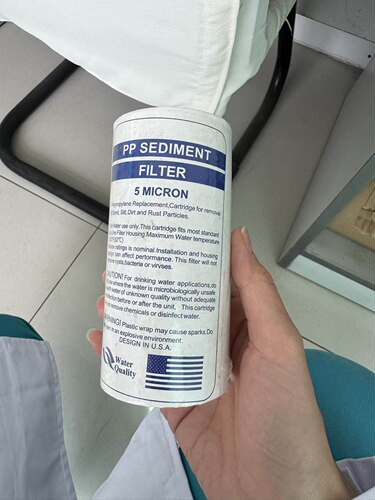 5寸PP棉滤芯127*60*30mmPP sediment filter 5MICRON净水过滤器芯