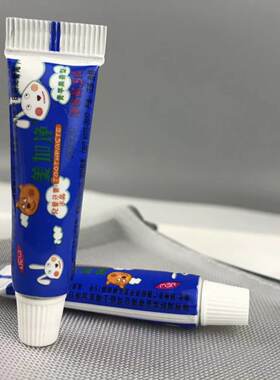 儿童一次性牙膏美加净5g青苹果宾馆酒店旅行一次性清洁小支便携批