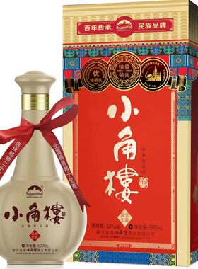 单瓶小角楼金鑫盛世金鑫500毫升