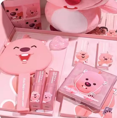 pinkbear皮可熊唇釉a480小海狸