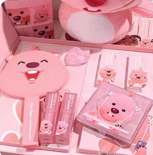 pinkbear皮可熊唇釉a480小海狸