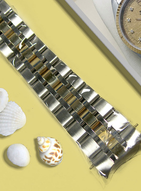 帝代用舵表带 王子74033 76213表带 包金表带17 19 20mm手表配件