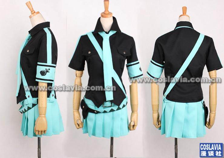 皇冠漫谈社 COSPLAY服装定做初音未来恋爱战争恋战套装COS服