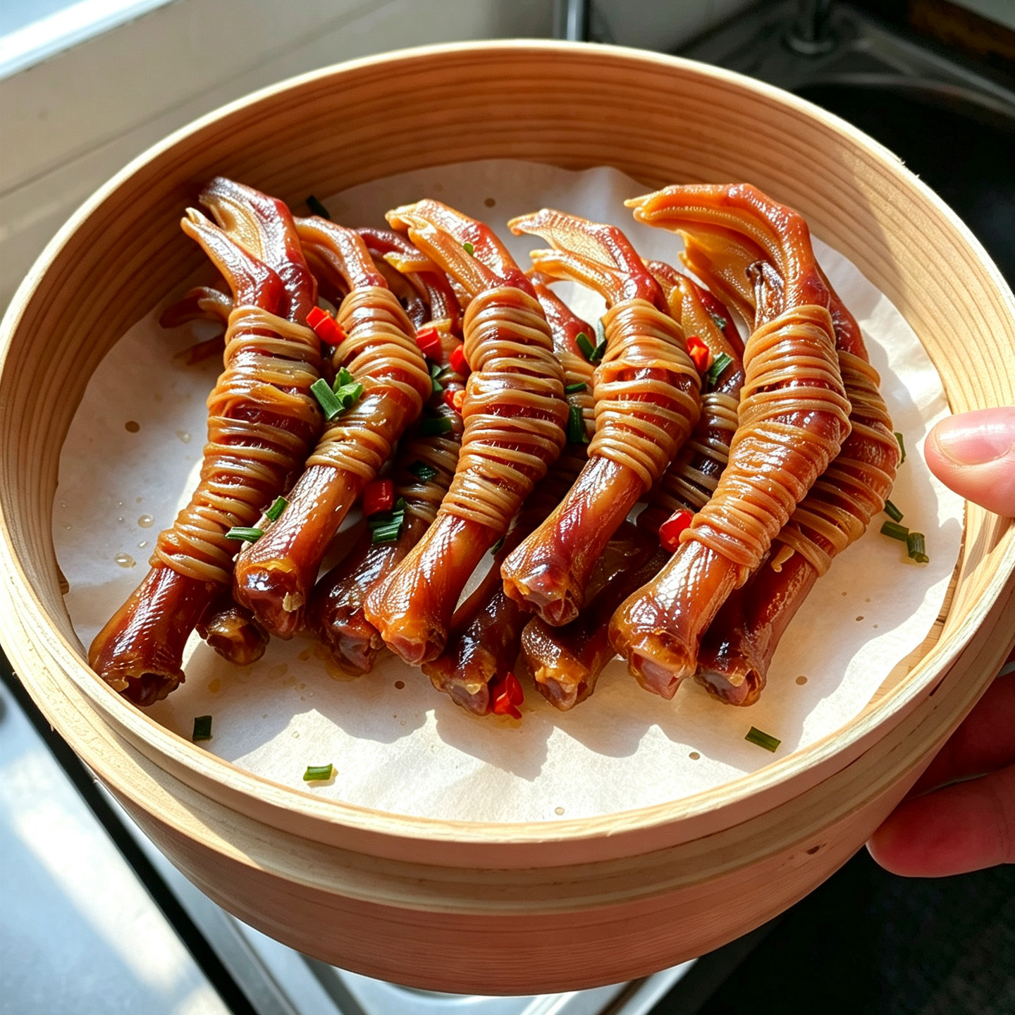 家乡味 安徽特产鸭脚包 宣城水阳三宝腊味鸭爪鸭掌肠包心风干鸭翅