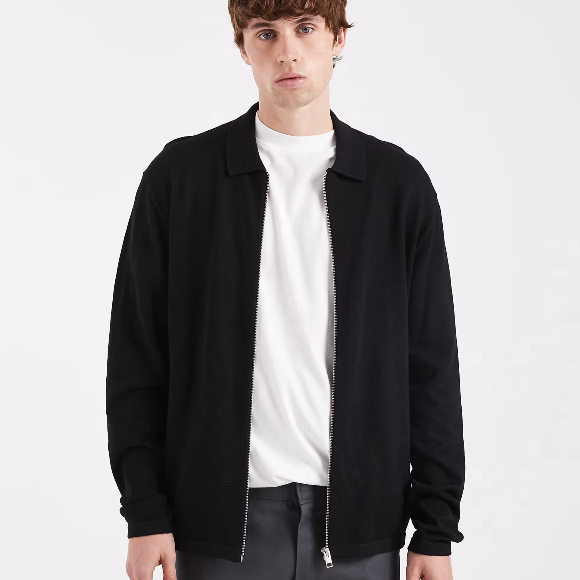 美女当家英国代购2026年新款翻领拉链开衫百搭单品休闲男装针织衫,男装,针织衫/毛衣,淘宝优惠券,粉丝福利购,淘宝优惠卷