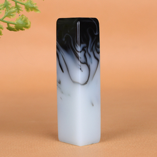 天然和田玉青花玉印章新疆和田玉印章料书画藏书篆刻收藏章手把件