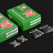 安全别针防回弹胸花制作保险别针花店用品大号小号影楼蝴蝶别针