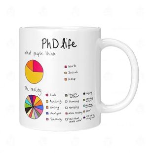 博士杯简笔画马克杯数学老师学生搞笑水杯书呆喝水高中初中礼物