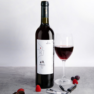 新品陕西丹凤传统红葡萄酒不凡2023甜美柔和果香浓郁名庄品质红酒