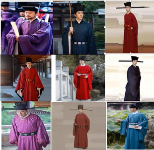 出租清平乐宋朝男士大臣服皇帝服朝服官员古装圆领长袍书生服员外