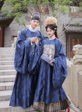 出租明制中式婚礼父母汉服