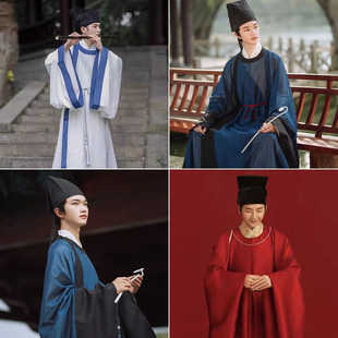 出租宋制明制高考进士服男女毕业季汉服拍照写真走秀状元服租赁
