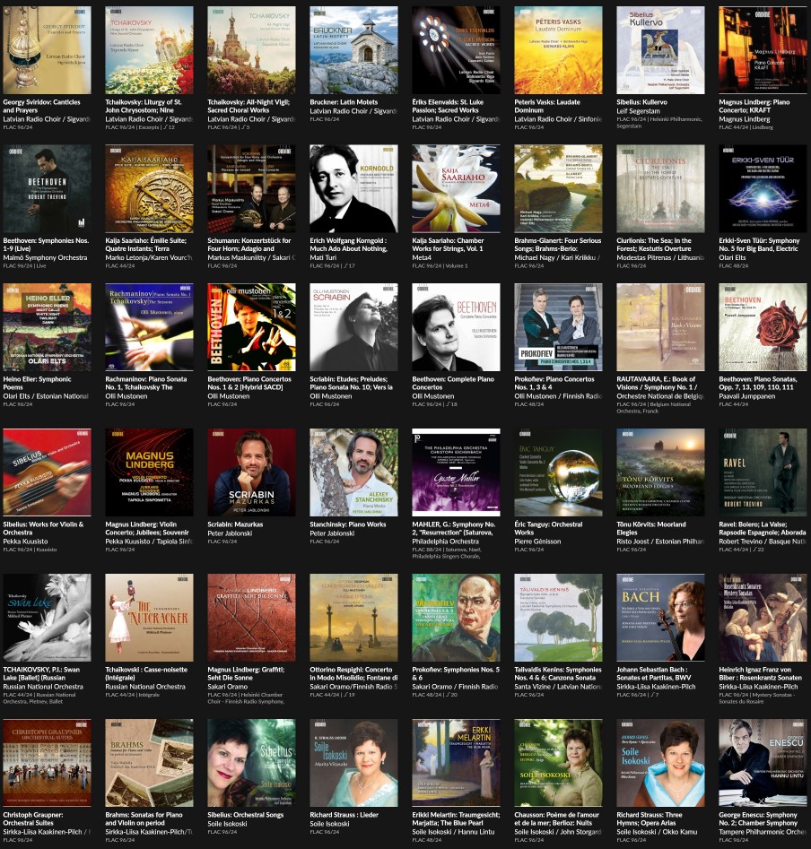 古典音樂專輯源代購QOBUZ24BIT