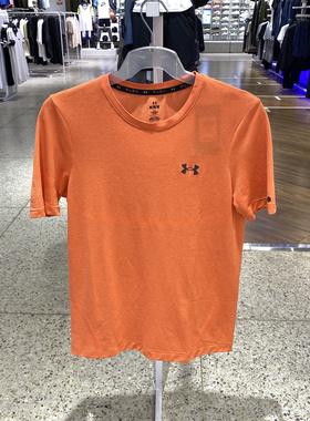 专柜正品安德玛UA男子RUSH Seamless训练运动短袖运动T恤1376781