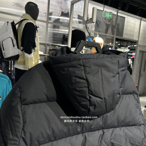 Nike耐克羽绒服男女外套冬季宽松保暖拒水连帽夹克面包服FZ5929