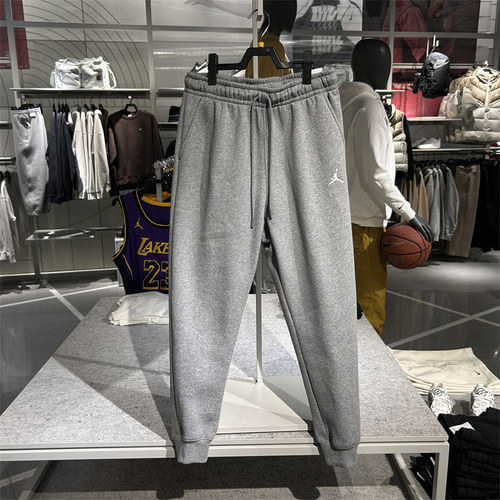 JORDAN冬季刺绣针织新款卫裤长裤