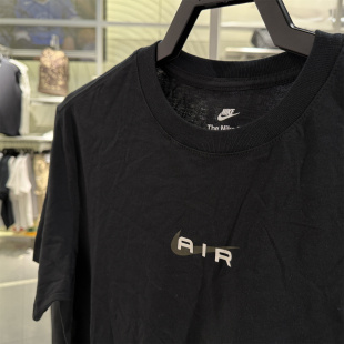 FQ3791 T恤 Nike耐克 男子AIR字母透气运动休闲纯棉印花圆领短袖