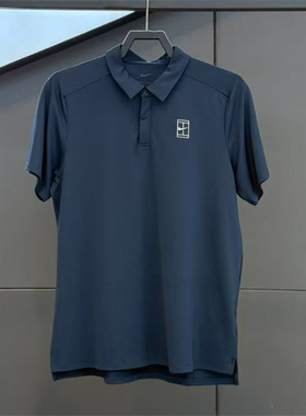 nike耐克男T恤2025夏速干透气网球运动短袖翻领POLO衫FZ6908-100