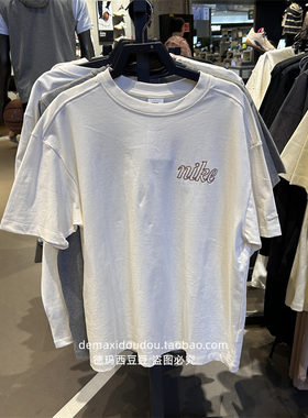 NIKE耐克女子AS W NSW SS OS TEE BEAR T100运动T恤FQ6010-110