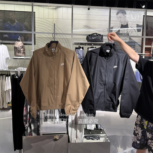 叠搭网眼刺绣舒适外套宽松夹克 男子新款 HV1140 耐克NIKE 专柜正品