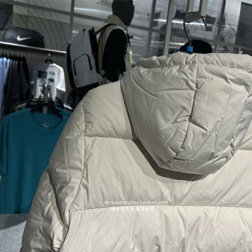 Nike耐克METROPUFFER冬季女子连帽羽绒面包服夹克外套FZ5929-104