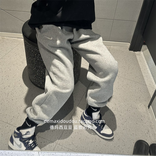 Nike/耐克女子小勾宽松运动卫裤