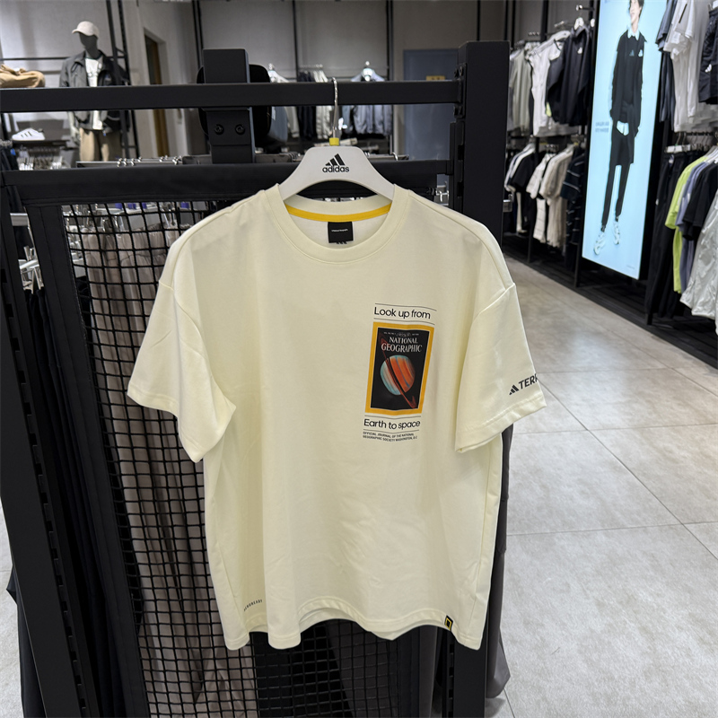 Adidas阿迪达斯男女同款短袖T恤