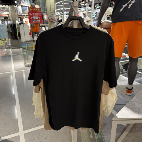耐克/NIKE夏季新品JORDAN男子短袖运动宽松休闲纯棉印花T恤IF0620