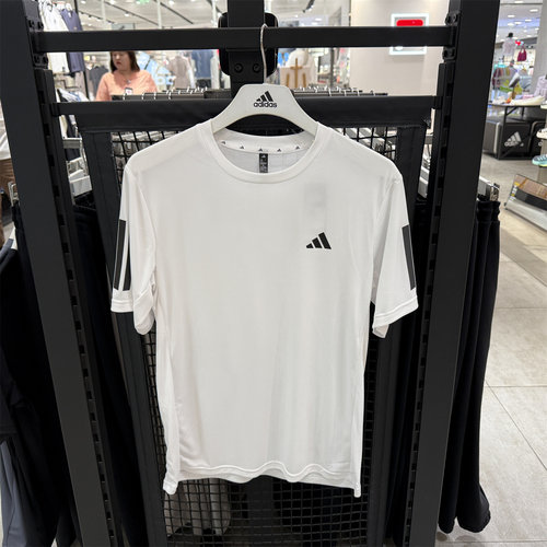 Adidas/阿迪达斯男子2026夏季运动休闲圆领短袖T恤KU8727