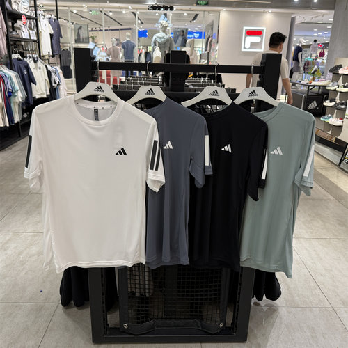 阿迪达斯男短袖T恤运动服跑步半袖 KU8726  KU8727 KU8731 KU8732