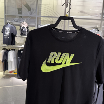 专柜正品NIKE耐克短袖男装夏新品跑步运动训练半袖T恤 HJ3565-010