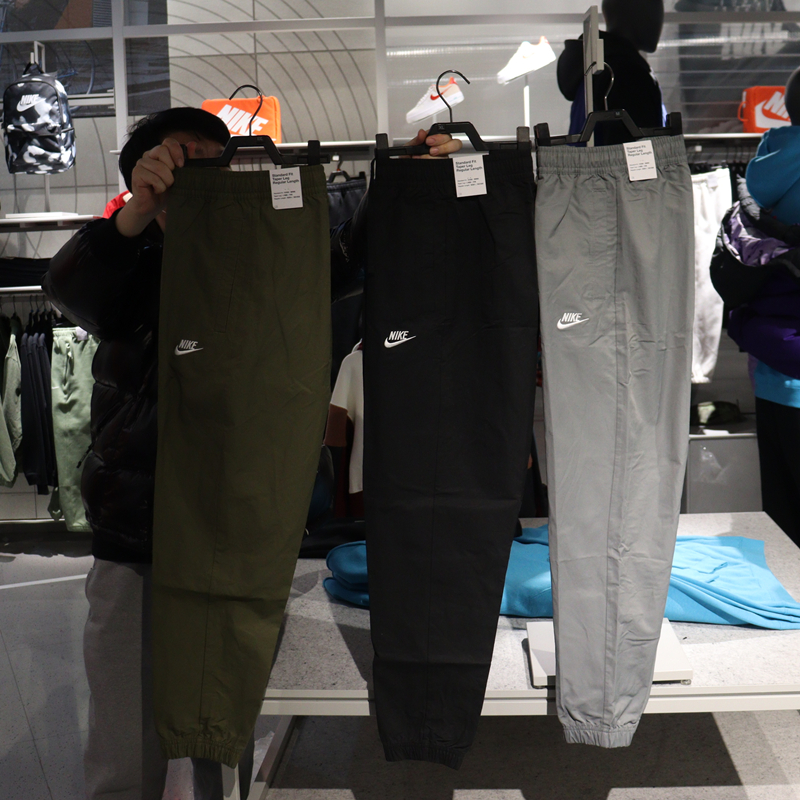 Nike/耐克休闲运动梭织收脚长裤