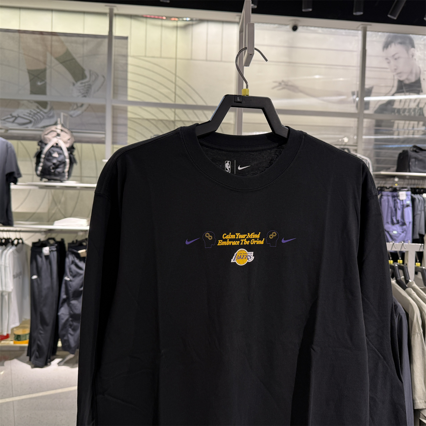 专柜正品NIKE耐克男子LAL M NK CTS OGC运动休闲长袖T恤HQ0674