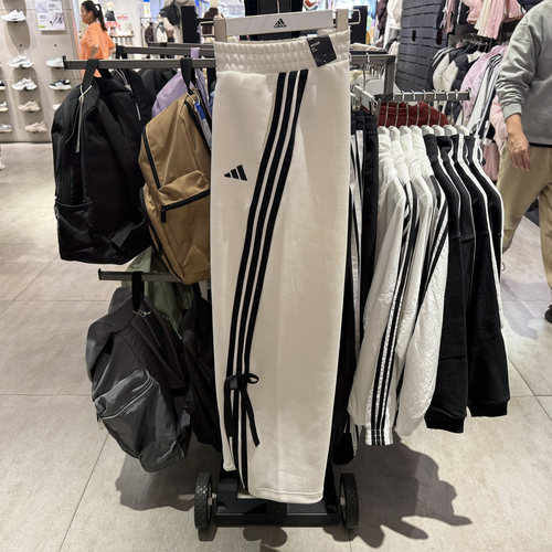 Adidas阿迪达斯女裤2025秋季新款 BOWTIE PANT 针织长裤KG3857