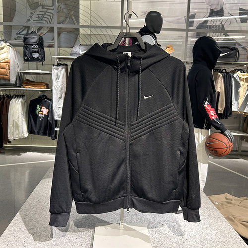 专柜正品Nike耐克THERMA-FIT男防泼水夹克外套保暖连帽 FZ1108