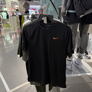 Nike耐克男子短袖2025秋季新款Dri-FIT速干经典大勾运动T恤HV2129