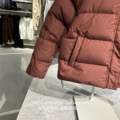 耐克女装2024冬款防风保暖休闲连帽羽绒服面包外套FZ5929-218-226