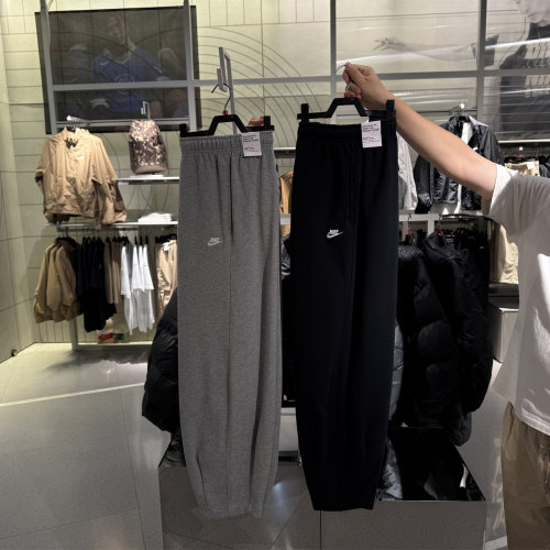耐克NIKE 男子健身超宽松长裤冬季OVERSIZE风法式毛圈卫裤HJ1823