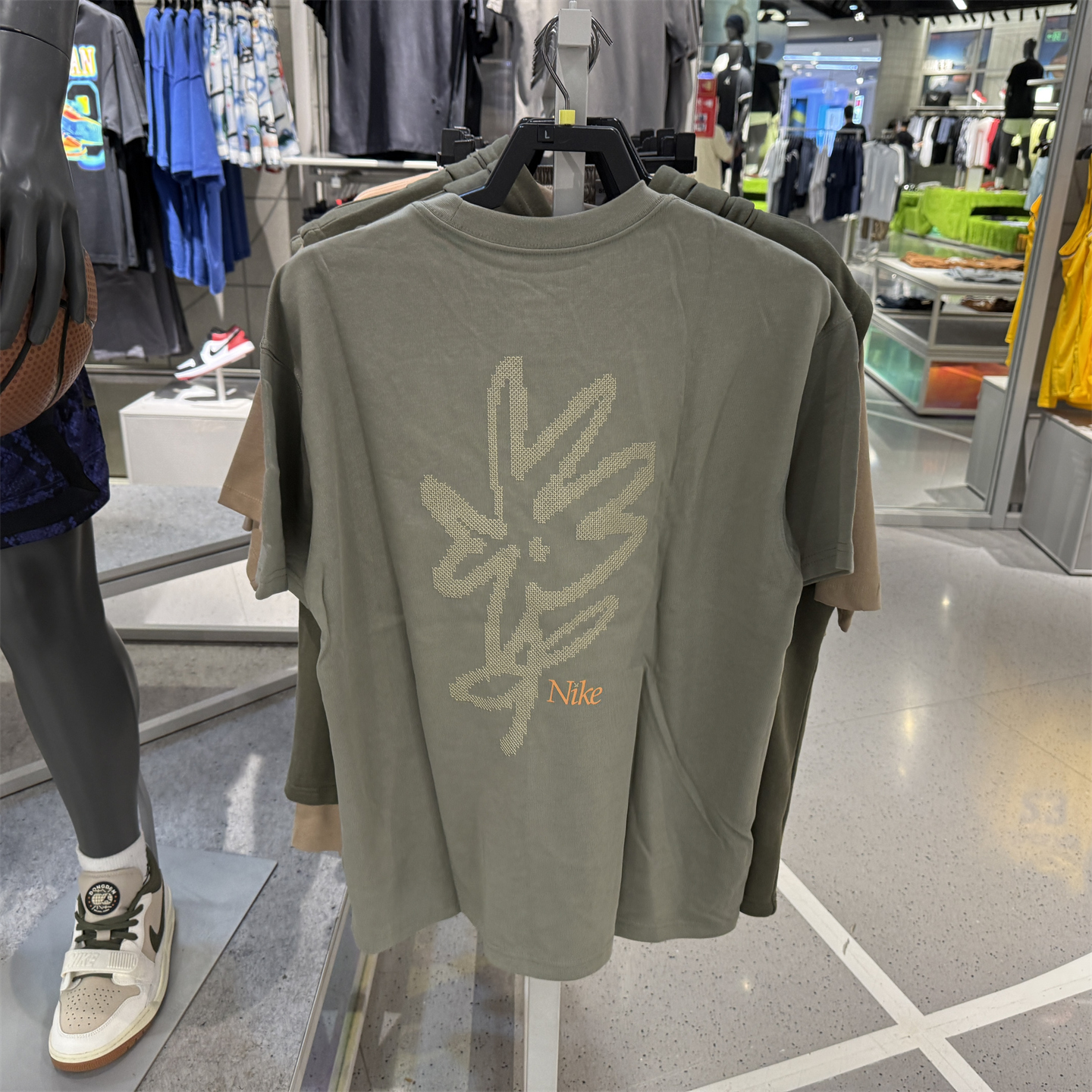 NIKE耐克男子AS NSW TEE M90 LBR CRFT运动休闲短袖T恤HJ0615-320