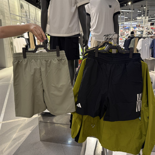 正品阿迪达斯男子夏运动跑步训练梭织速干透气短裤HS3253 HT7167