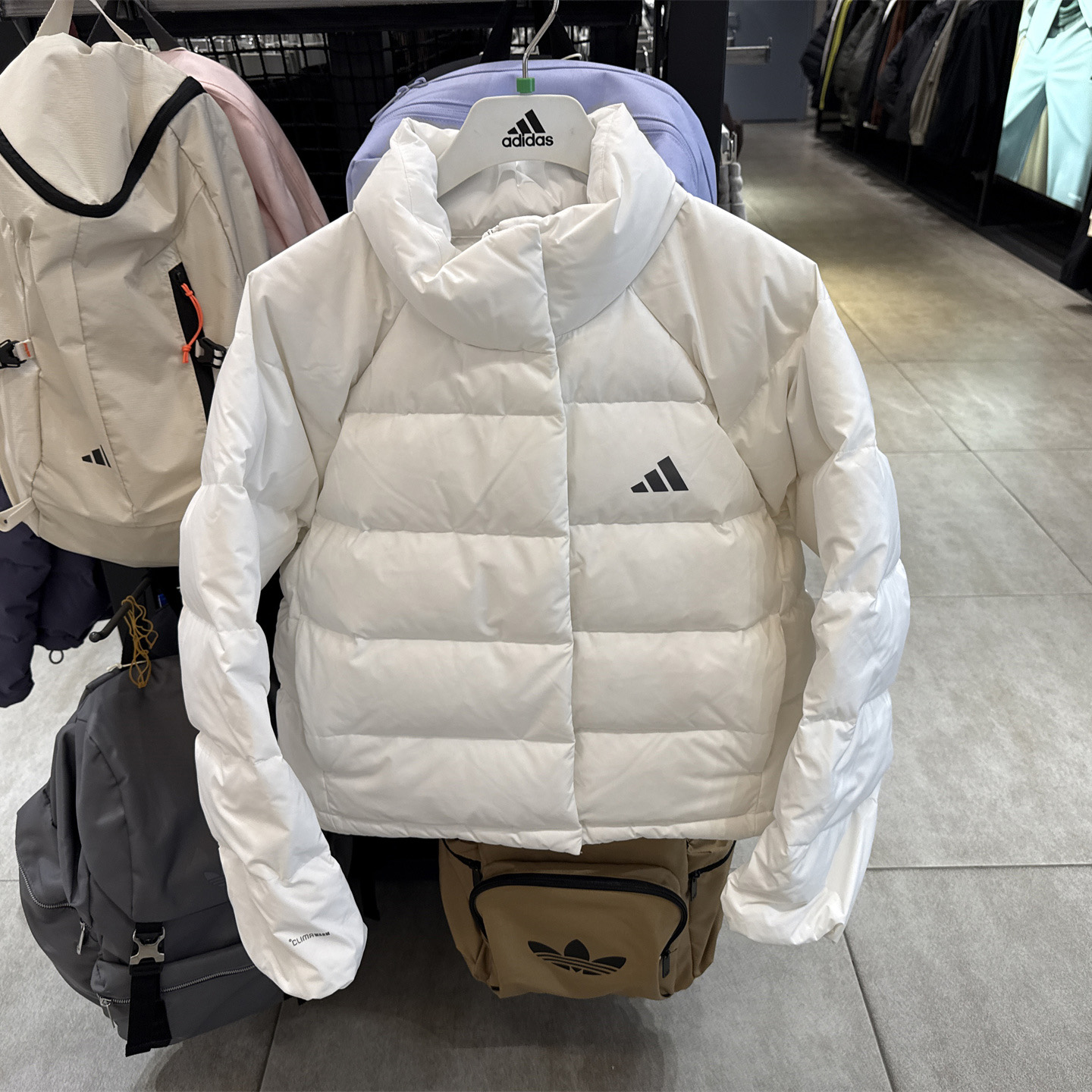 Adidas阿迪达斯女装2025秋季新款W HELIONIC RLX保暖羽绒服KH3977